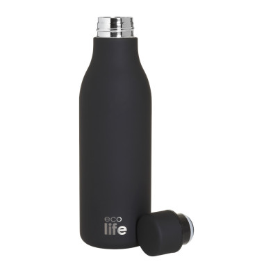 Eco life Μπουκάλι θερμός ανοξείδωτο 550ml Iron Grey 33-BO-2357