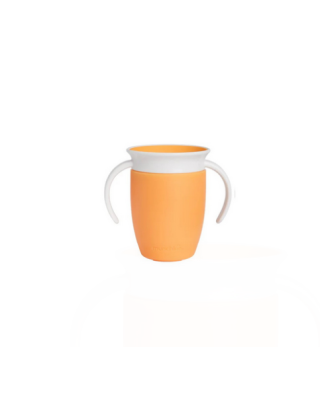 Munchkin Ποτηράκι εκπαιδευτικό Miracle 360˚ Trainer Cup πορτοκαλί  90223