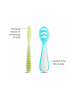 Munchkin  3PK GENTLE DIP SELF-FEEDING SPOON (BLUE-GRN)  90262