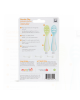 Munchkin  3PK GENTLE DIP SELF-FEEDING SPOON (BLUE-GRN)  90262