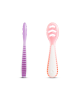 Munchkin  3PK GENTLE DIP SELF-FEEDING SPOON (PNK-PRP)  91510