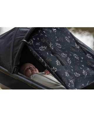 Dooky Ηλιοπροστασία καροτσιού UPF50+ Romantic Leaves Black DK-126711