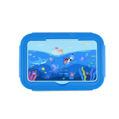 Estia ΠΑΙΔΙΚΟ ΦΑΓΗΤΟΔΟΧΕΙΟ SAVE THE AEGEAN 900ml ΜΕ 2 ΑΝΟΞ. ΘΗΚΕΣ OCEAN PLAY 01-33651