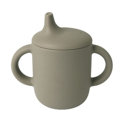 Baby Donkey Παιδικό Ποτήρι με στόμιο (150ml)  6+ μηνών πράσινο  SICUPNEW-1-1 