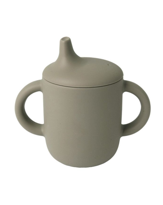 Baby Donkey Παιδικό Ποτήρι με στόμιο (150ml)  6+ μηνών πράσινο  SICUPNEW-1-1 