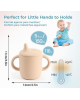 Baby Donkey Παιδικό Ποτήρι με στόμιο (150ml)  6+ μηνών πράσινο  SICUPNEW-1-1 