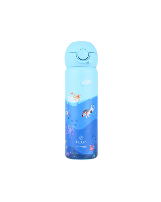 Estia ΘΕΡΜΟΣ ΠΑΙΔΙΚΟ WONDER BOTTLE SAVE THE AEGEAN 500ml OCEAN PLAY 01-33101