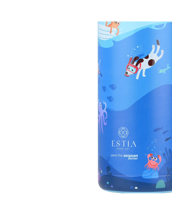 Estia ΘΕΡΜΟΣ ΠΑΙΔΙΚΟ WONDER BOTTLE SAVE THE AEGEAN 500ml OCEAN PLAY 01-33101