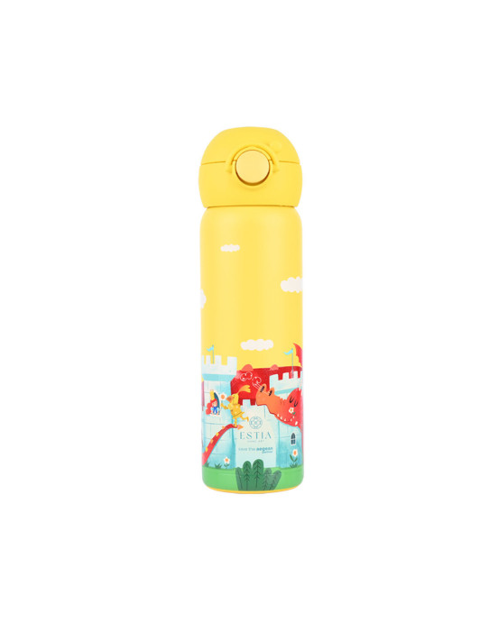 Estia ΘΕΡΜΟΣ ΠΑΙΔΙΚΟ WONDER BOTTLE SAVE THE AEGEAN 500ml FORTRESS DRAGON 01-33149