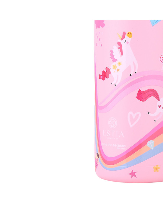 Estia ΘΕΡΜΟΣ ΠΑΙΔΙΚΟ WONDER BOTTLE SAVE THE AEGEAN 500ml RAINBOW DREAMS 01-34207