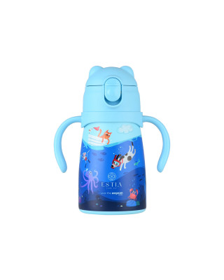 Estia ΘΕΡΜΟΣ ΠΑΙΔΙΚΟ BUBBLE BOTTLE SAVE THE AEGEAN 300ml OCEAN PLAY 01-33170