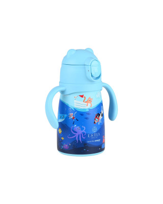 Estia ΘΕΡΜΟΣ ΠΑΙΔΙΚΟ BUBBLE BOTTLE SAVE THE AEGEAN 300ml OCEAN PLAY 01-33170