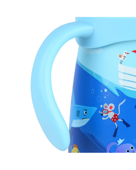 Estia ΘΕΡΜΟΣ ΠΑΙΔΙΚΟ BUBBLE BOTTLE SAVE THE AEGEAN 300ml OCEAN PLAY 01-33170