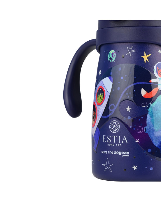 Estia ΘΕΡΜΟΣ ΠΑΙΔΙΚΟ BUBBLE BOTTLE SAVE THE AEGEAN 300ml SOLAR JUMP 01-33187