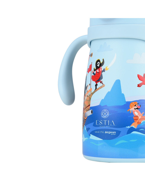 Estia ΘΕΡΜΟΣ ΠΑΙΔΙΚΟ BUBBLE BOTTLE SAVE THE AEGEAN 300ml TREASURE QUEST 01-33200