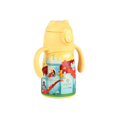 Estia ΘΕΡΜΟΣ ΠΑΙΔΙΚΟ BUBBLE BOTTLE SAVE THE AEGEAN 300ml FORTRESS DRAGON 01-33217