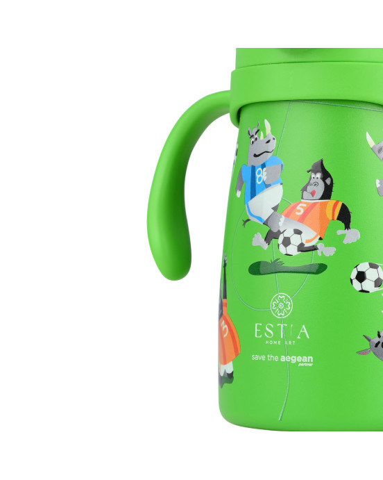 Estia ΘΕΡΜΟΣ ΠΑΙΔΙΚΟ BUBBLE BOTTLE SAVE THE AEGEAN 300ml JUNGLE KICK 01-33224