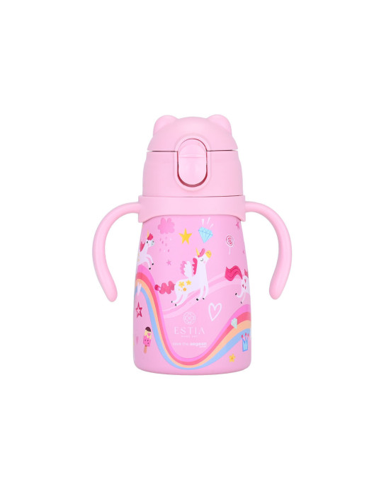 Estia ΘΕΡΜΟΣ ΠΑΙΔΙΚΟ BUBBLE BOTTLE SAVE THE AEGEAN 300ml RAINBOW DREAMS 01-34221
