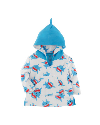 Zoocchini Swim Coverup UPF50+ Shark 12-24 μηνών ZOO12311