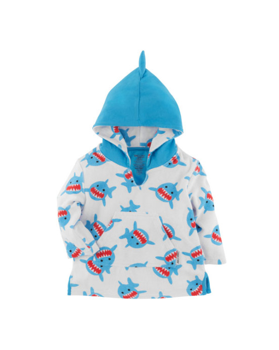 Zoocchini Swim Coverup UPF50+ Shark 12-24 μηνών ZOO12311