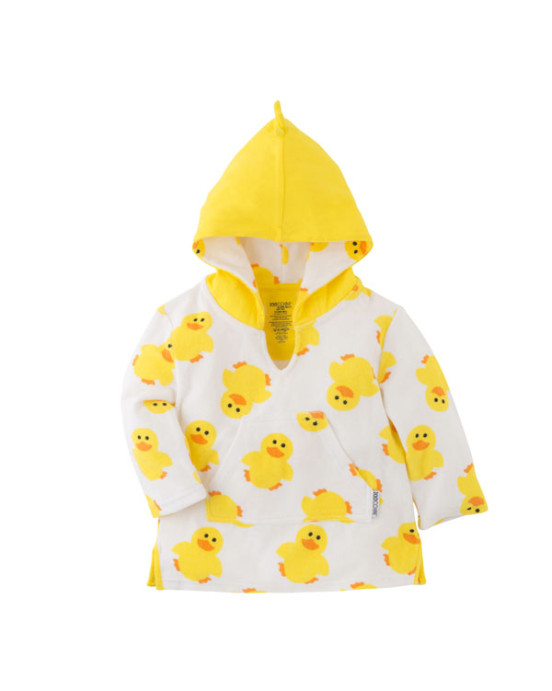 Zoocchini Swim Coverup UPF50+ Duck 12-24 μηνών ZOO12312