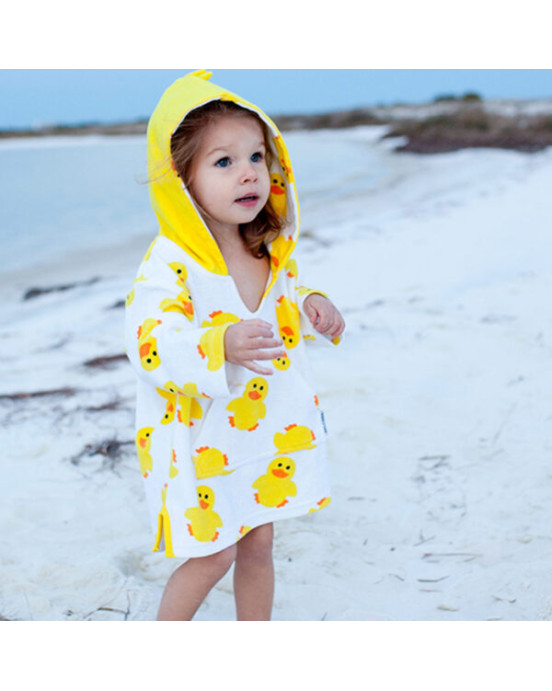 Zoocchini Swim Coverup UPF50+ Duck 12-24 μηνών ZOO12312