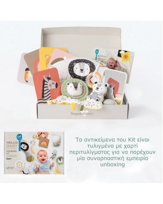 Taf Toys Βρεφικό Σετ Δραστηριοτήτων  Newborn Develop & Play Kit  T-12915