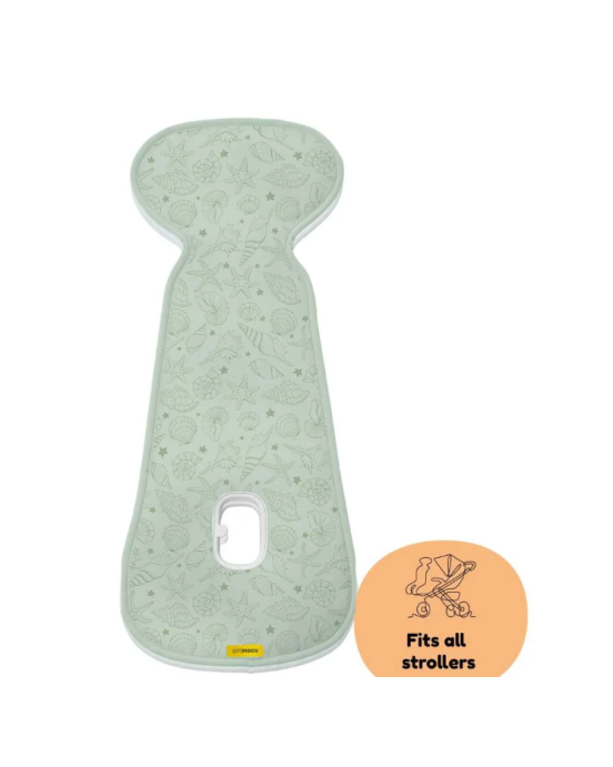 Aeromoov Αντι-ιδρωτικό κάλυμμα για καρότσι Air Layer Seashell Olive AL-B-SSO