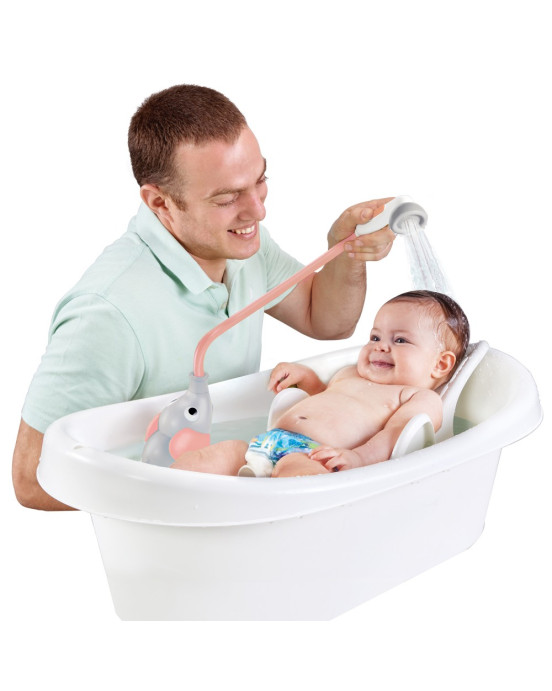 Yookidoo Elephan Baby Shower - Grey/Pink  YKD-40213