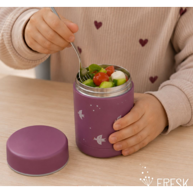 Fresk Θερμός από ανοξείδωτο ατσάλι φαγητού 300ml - Swallow FR-FD100-15