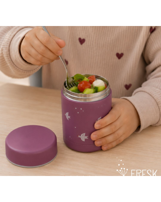 Fresk Θερμός από ανοξείδωτο ατσάλι φαγητού 300ml - Swallow FR-FD100-15