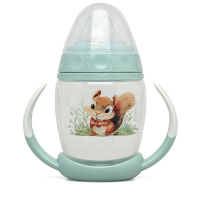 Κiokids Ποτηράκι Εκπαιδευτικό 270ML Σκιουράκι 1ο Βήμα 6+Μ 6339