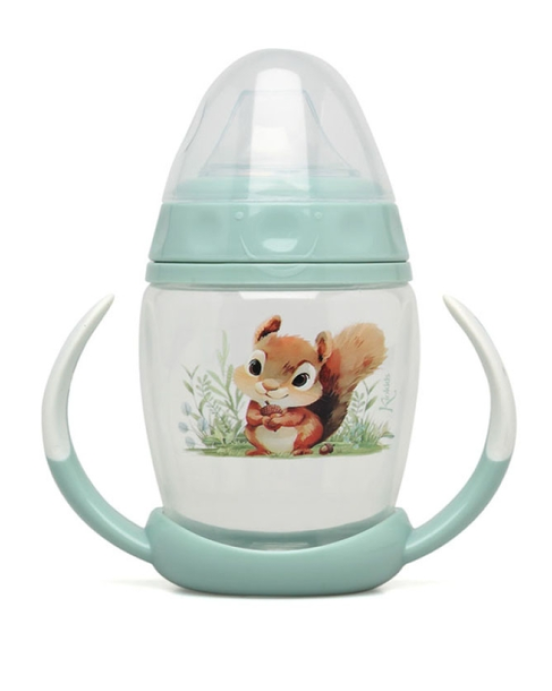 Κiokids Ποτηράκι Εκπαιδευτικό 270ML Σκιουράκι 1ο Βήμα 6+Μ 6339