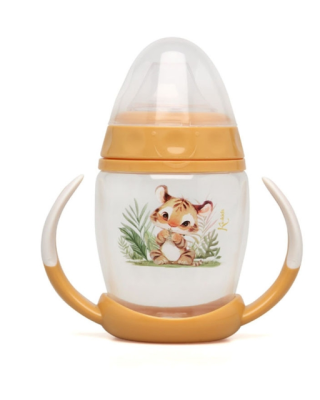 Κiokids Ποτηράκι Εκπαιδευτικό 270ML Λιονταράκι  1ο Βήμα 6+Μ 6336