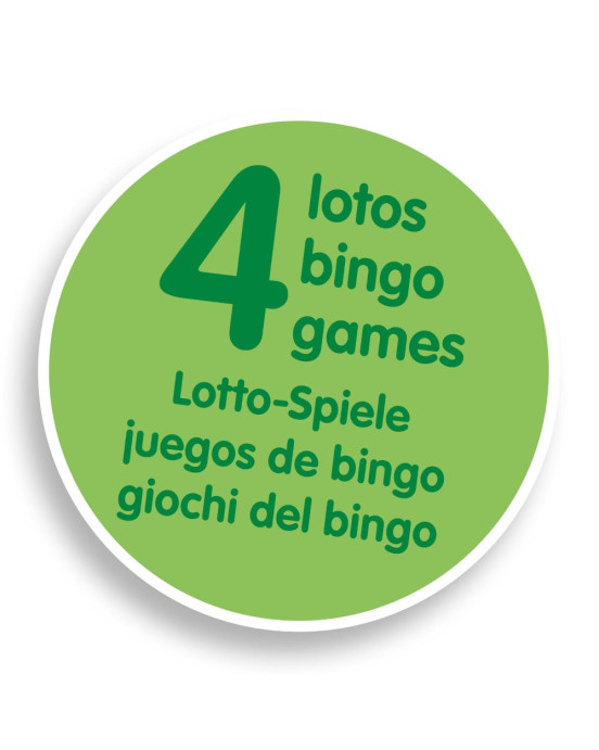 Djeco εκπαιδευτικό παιχνίδι επιτραπέζιο Bingo με αριθμούς 08281