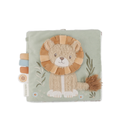  LITTLE DUTCH. Υφασμάτινο βιβλιαράκι δραστηριοτήτων Safari Friends GRS LD8307