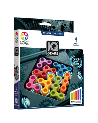 Smartgames Επιτραπέζιο IQ Gears (120 challenges) 152569