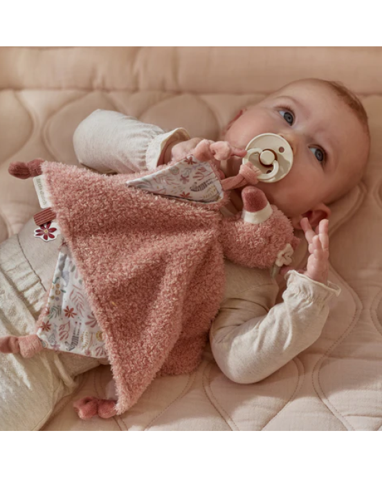 LITTLE DUTCH. Υφασμάτινο ντουντού φλαμίνγκο Safari Friends GRS  LD8329
