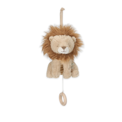 LITTLE DUTCH. Υφασμάτινο μουσικό λιονταράκι Safari Friends GRS LD8330
