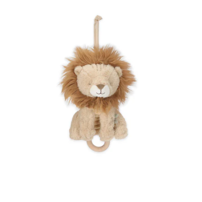 LITTLE DUTCH. Υφασμάτινο μουσικό λιονταράκι Safari Friends GRS LD8330
