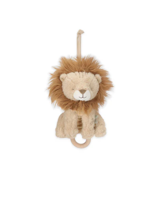 LITTLE DUTCH. Υφασμάτινο μουσικό λιονταράκι Safari Friends GRS LD8330