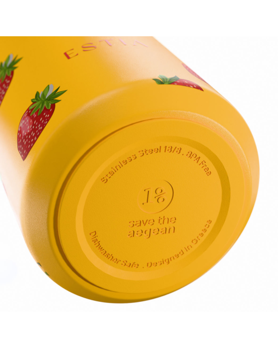 Μπουκάλι Θερμός 500ml Estia Save The Aegean Flow Berry Bright 01-42042  