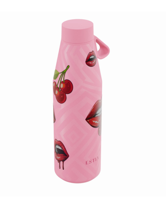 Estia Μπουκάλι Θερμός 500ml Save The Aegean Flow Blush Pop  01-42080 