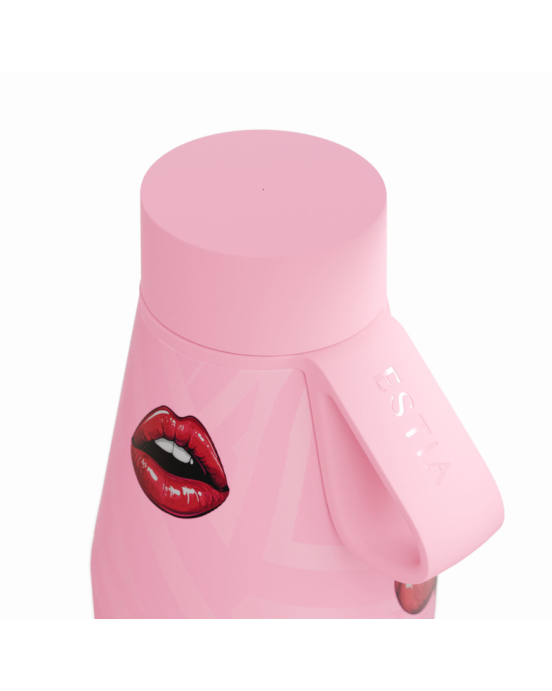 Estia Μπουκάλι Θερμός 500ml Save The Aegean Flow Blush Pop  01-42080 