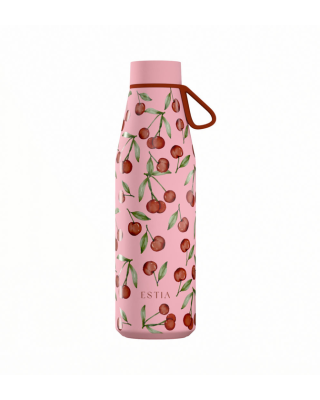 Estia Μπουκάλι Θερμός 500ml Save The Aegean Flow  CHERRY ROSE 01-41991