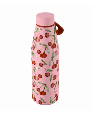 Estia Μπουκάλι Θερμός 500ml Save The Aegean Flow  CHERRY ROSE 01-41991