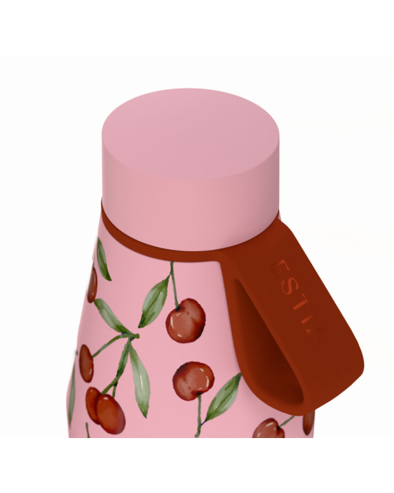 Estia Μπουκάλι Θερμός 500ml Save The Aegean Flow  CHERRY ROSE 01-41991
