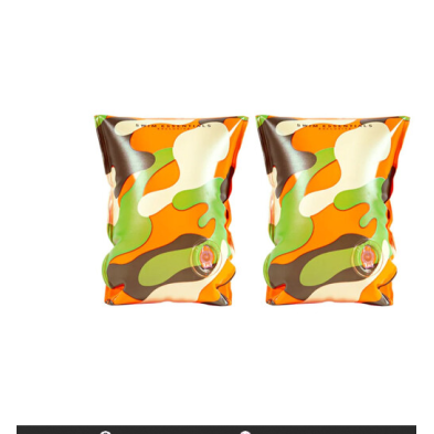 Swim Essentials: Μπρατσάκια για παιδιά από 2-6 ετών - "Orange Camouflage" SWE-2020SE37