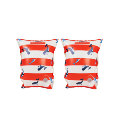 Swim Essentials: Μπρατσάκια για παιδιά από 0-2 ετών ετών - "Red-White Whale" SWE-2020SE166