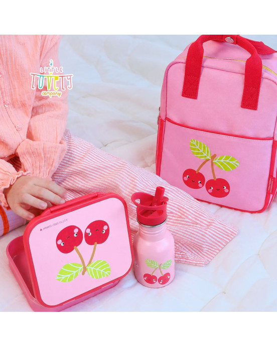 A little lovely company: Tσάντα πλάτης παιδικού σταθμού - Happy Cherries BPHCPI97